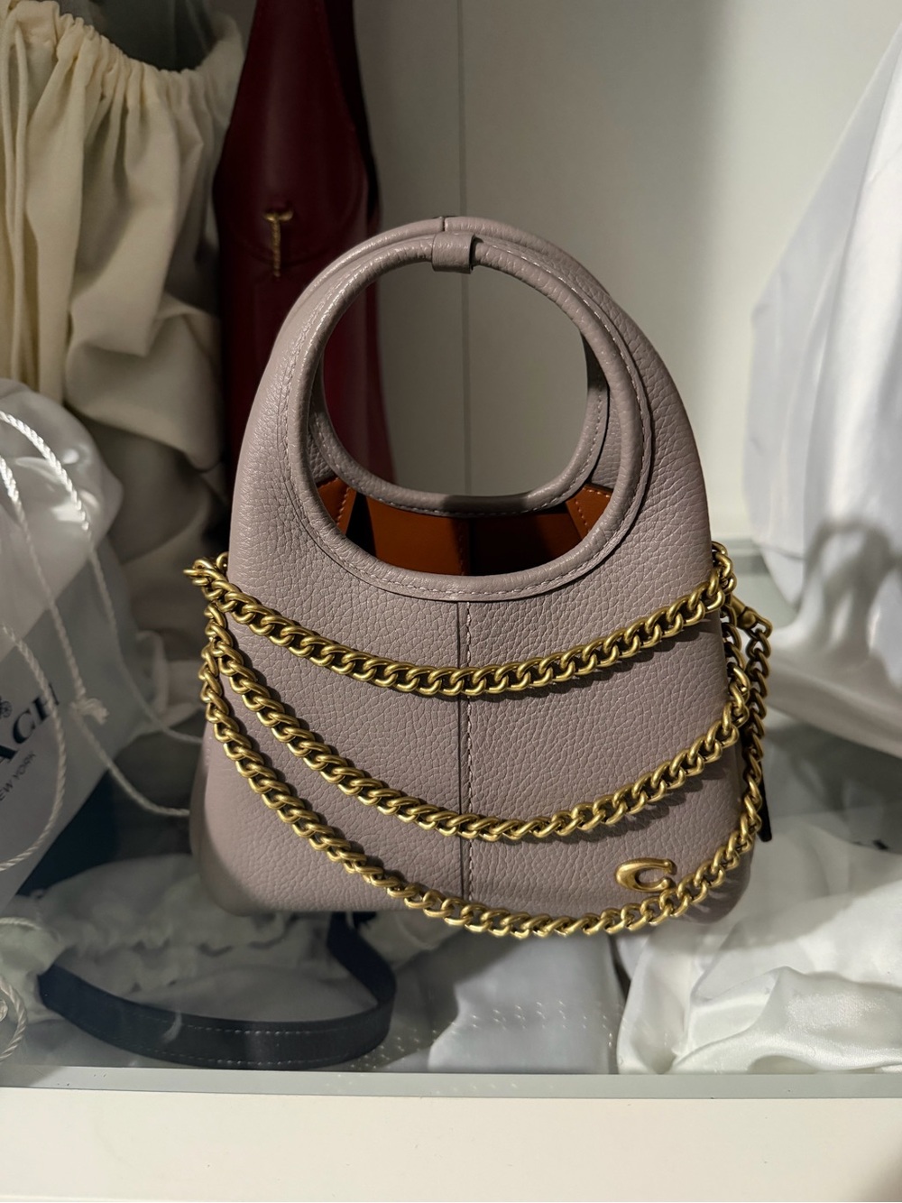 Coach mini Lana 19 ash
